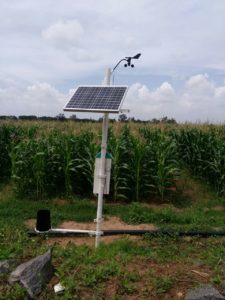 SenseTube deployed at the Agricultural Research Institute, Hyderabad